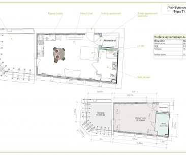 Tilia-Appartement Type T1
